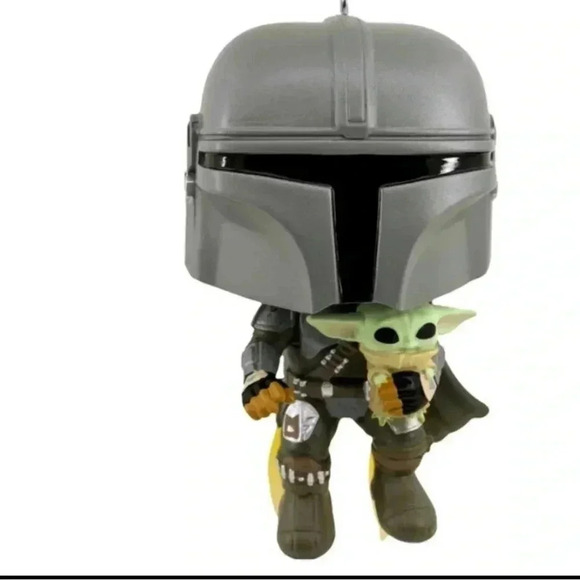 Hallmark Funko Pop Star Wars
The Mandalorian & Grogu ornament NIB 2022 C… - Picture 2 of 6